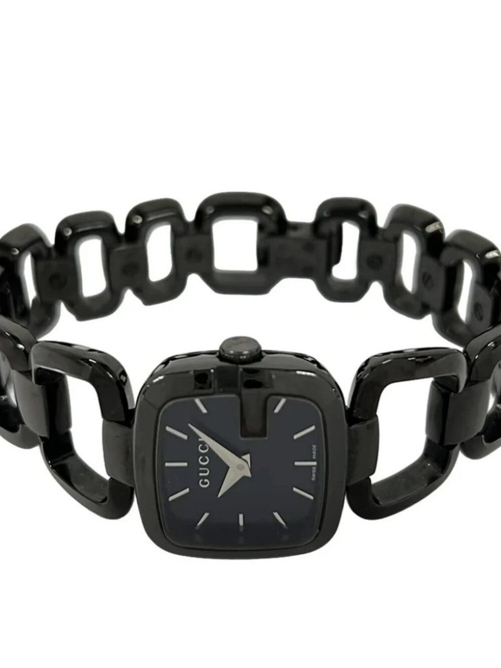 GUCCI - 125.5 1******* Black Women's Wrist Watch - Picture 2 of 5